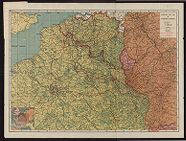 Western Europe Map WWI